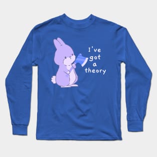 Buffy "I've got a theory" quote purple Long Sleeve T-Shirt